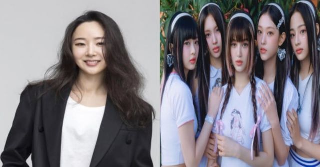 그룹 뉴진스가 최근 음악 시상식에서 각 두 개의 대상을 차지하며 총 4개의 대상을 싹쓸이한 가운데 소속사 대표 민희진과의 여러 구설에 휘말리고 있다. 출처-빅히트, 하이브