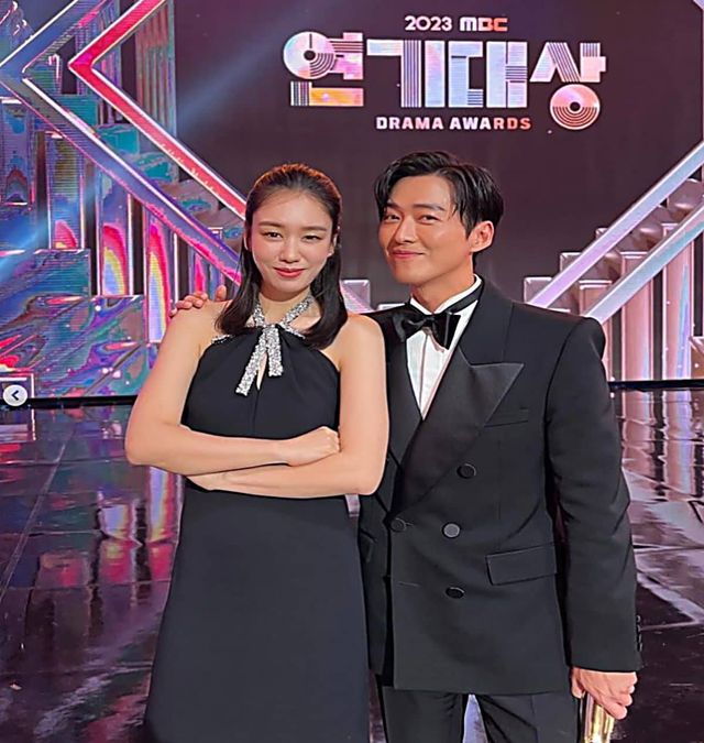 '연인'으로 베스트커플상을 수상한 남궁민·안은진 / 남궁민 인스타그램