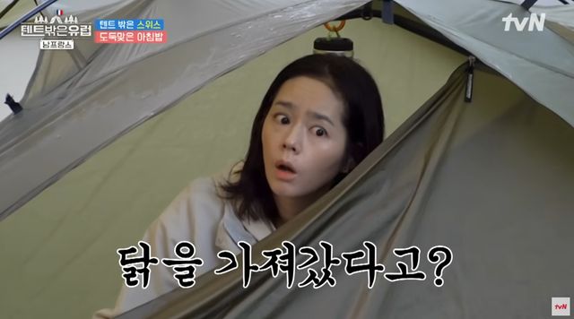 배우 한가인 /사진=tvN '텐트 밖은 유럽 남프랑스편' 방송화면 캡처