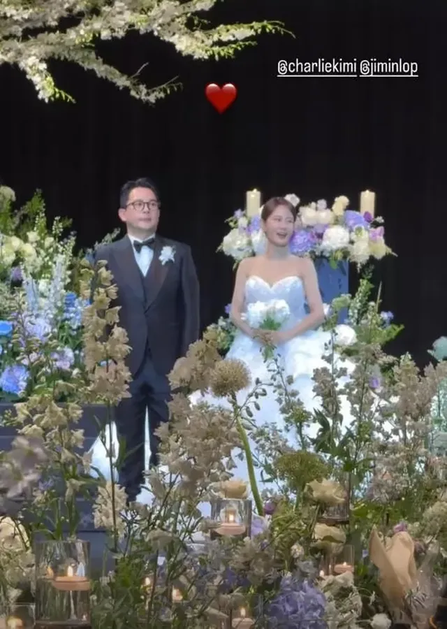 김준호 김지민 결혼식/인스타그램 캡처