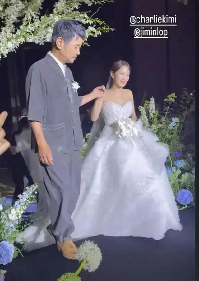 김준호 김지민 결혼식/인스타그램 캡처