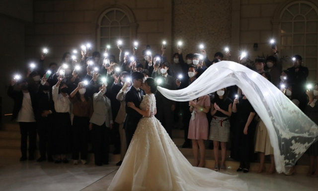 결혼식 풍경 /연합뉴스