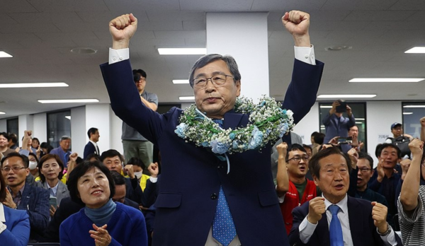 16일 치러진 서울시교육감 보궐선거에서 정근식 후보가 1위로 당선됐다. /연합뉴스
