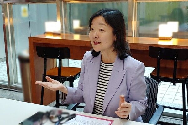 바그너 전문가­_드라마투르그 이용숙 씨&nbsp; &nbsp;사진=한형철 초빙기자