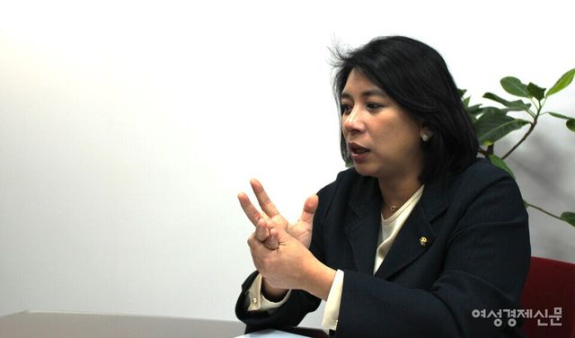 이자스민 의원은 이민청이 법무부의 외청으로 설치된다는 것에 염려를 표했다. /허아은 기자