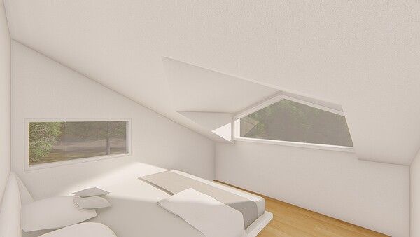 다락에 마련된 손님 방은&nbsp;지산심한에&nbsp;하룻밤 묵는 특별한 추억이 될 것이다. /김정관