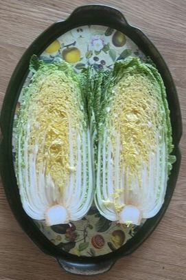 노란 배춧속은 고소하고 단맛이 난다. /박종섭