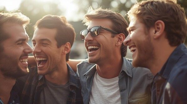 친구들과 화기애애한 모습 /&nbsp;CANVA AI 생성 이미지