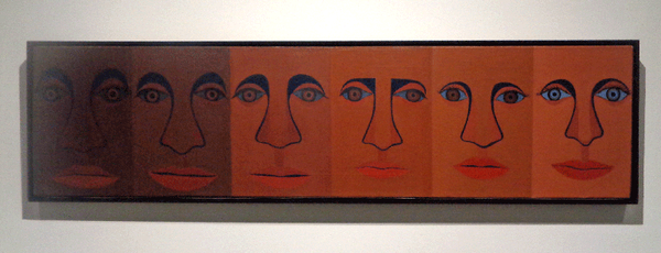 &nbsp;Faith Ringgold, Black Light Series #9 “The American Spectrum 1969 /Courtesy of Frieze