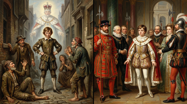 사람이 변해서 행동이 달라지는 것인가, 아니면 행동을 반복하다 보니 사람이 변하는 것인가? 마크 트웨인의 명작 소설 <왕자와 거지>는 이 질문에 대한 아주 흥미로운 단서를 던진다. /나노바나나