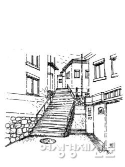 이화마을의 골목 /그림=손웅익