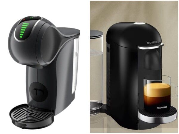 (왼쪽) 네스카페 돌체구스토 /네스카페 공식 홈페이지,&nbsp; (오른쪽) 네스프레소 버츄오 /네스프레소 공식 홈페이지&nbsp;