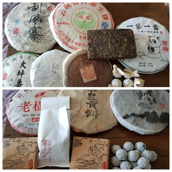 다양한 형태의 긴압차로 만들어진 보이차는 병차, 전차, 방차, 타차 등 모양에 따라 이름을 달리 부른다. 가장 일반적인 형태는 357g으로 만드는 병차이다. /김정관