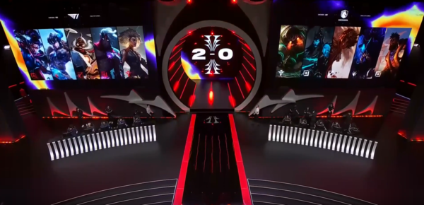 MSI 2024 TL-T1 경기장. /네이버e스포츠