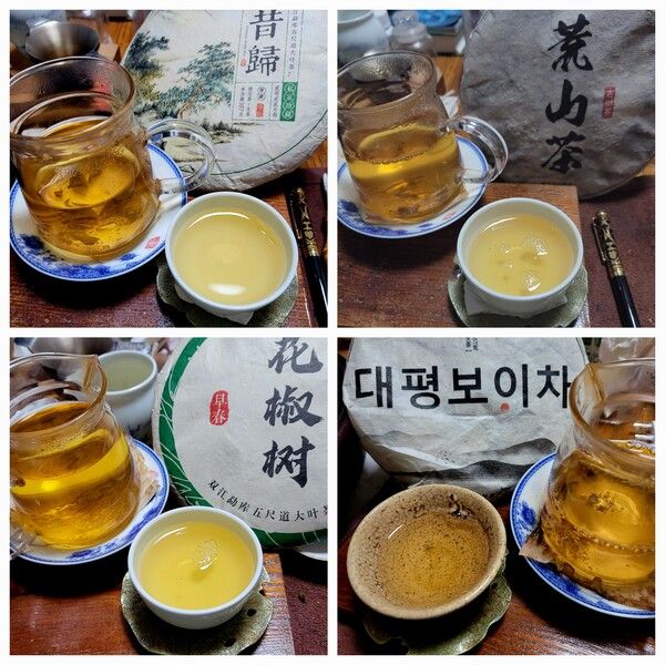 고수차는 대엽종으로 만들어지는데 쓰고 떫은맛이 적고 감칠맛이 풍부하다. 특히 첫물차는 아미노산-테아닌 성분이 많아서 만든 그해에 마셔도 감칠맛이 도는 향미가 좋다. /김정관