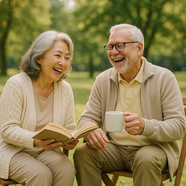 행복한 노후는 선택에 달려있다. /AI 이미지