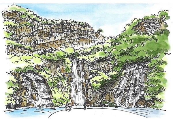 용마폭포공원 /그림=손웅익