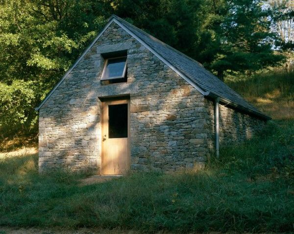 Clay Houses(Boulder-Room-Holes), 2007, Andy Goldsworthy /Glenstone Museum