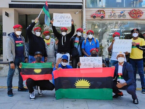 매년 5월 30일은 '비아프라 영웅의 날'로 전 세계의 IPOB 지부 회원은 거리를 행진하고 국제사회에 독립을 촉구한다. /데이비드 킹 SNS