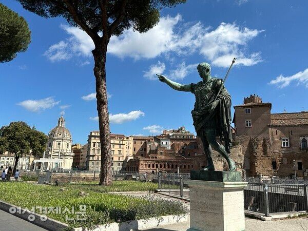 로마인의 애증 대상이었던 카이사르 시저의 동상 /사진=박재희