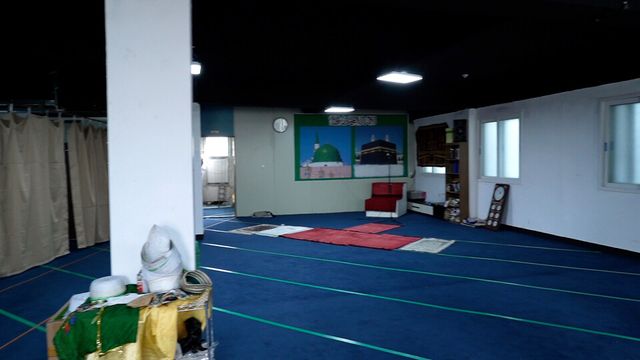 경상남도 창원에 존재하는 무슬림들을 위한 예배시설 공간이다. /장세곤 기자