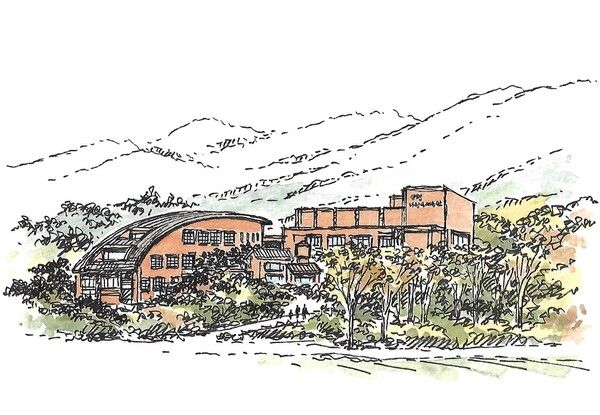 지금은 없어진 바탕골양평예술관 /그림=손웅익