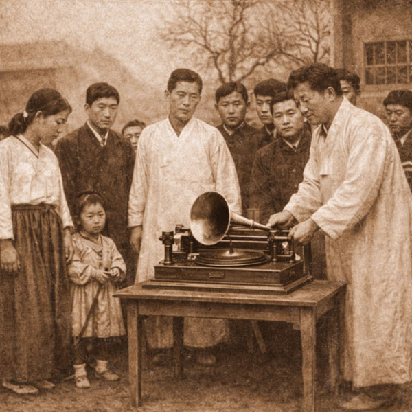 조선 후기 유성기 재현 모습 /사진=김성만&nbsp;