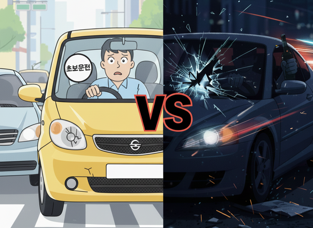 사고를 낼 확률 자체는 초보운전자가 높을지 모르나, 국민의 생명을 앗아갈 실질적인 위험은 음주운전자가 높다. /나노바나나
