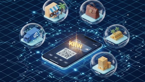 스테이블코인에서 가장 중요한 점은 '이 코인을 어디에 얼마나 편리하게 사용할 수 있는가'라는 유통의 실효성이다. /구글 Gemini 생성 일러스트.