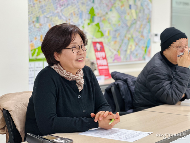 9일 여성경제신문이&nbsp;강동구치매안심센터 소속 후견인 유경숙 씨(57)와 만나 치매 공공후견 활동에 대한 이야기를 나눴다. /김정수 기자