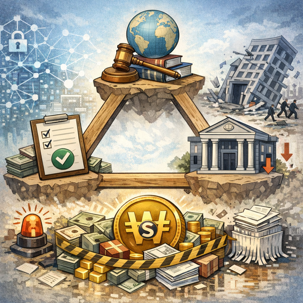 스테이블코인이 지급결제 인프라로 안착하기 위해서는 신뢰 확보와 제도 정합성, 금융 안정성 장치가 함께 설계돼야 한다. /ChatGPT로 생성