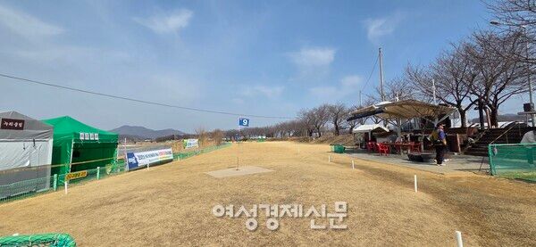 파크골프 정규홀의 길이는 꽤 길다. /박종섭