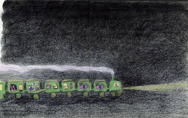 빅토리아폴스행 기차 /윤마디 일러스트레이터 madimadi-e@naver.com