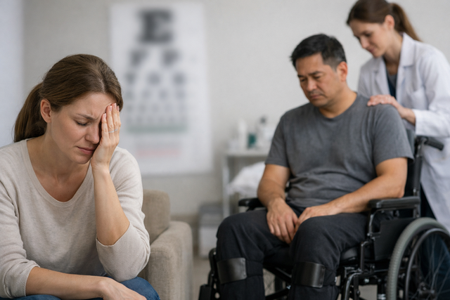 시신경척수염범주질환(NMOSD) 이해를 돕기 위한 AI 제작 이미지&nbsp;/챗GPT 생성