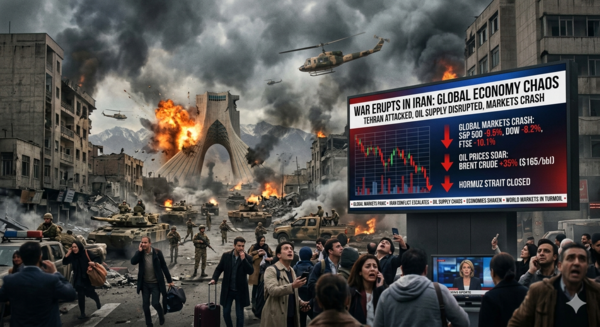 이란 전쟁은 세계 경제를 순식간에 혼란으로 몰아넣었다. /구글 제미나이