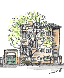 큰 나무가 있는 집 /그림=손웅익