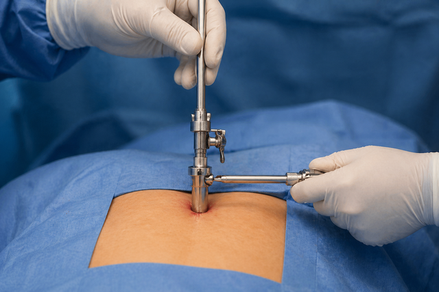 최소침습 척추수술 이해를 돕기 위한 AI 제작 이미지 /챗GPT 생성