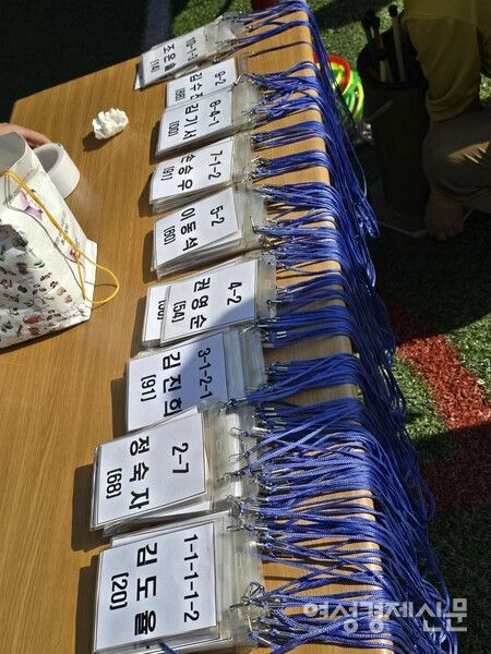 10남매 누구의 자손인지 한 눈에 알게하는 일련번호가 적힌 명찰 /박종섭