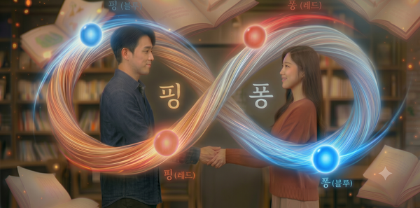 나는 상대와 연결되어 있고, 상대는 나와 연결되어 있기 때문에 내 마음 알아주듯 상대의 마음을 알아주는 것이 꼭 필요합니다. AI로 생성한 이미지임 /제미나이 나노바나나