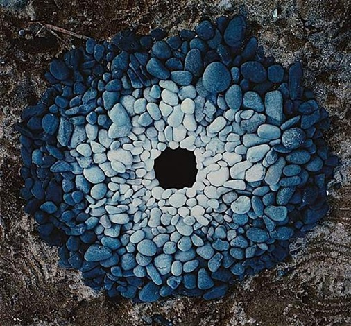 ‘Pebbles Around a Hole’ (1987), chromogenic print /courtesy of artnet.com