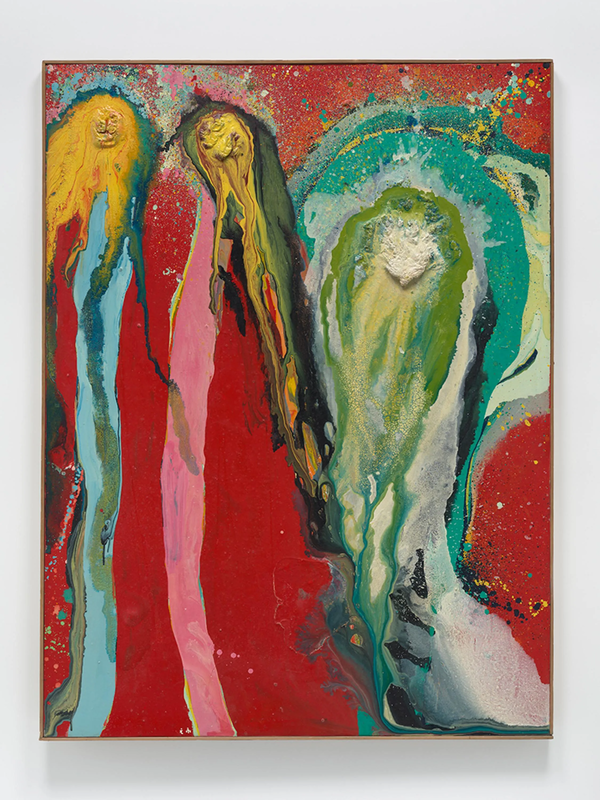 SADAMASA MOTONAGA, SAKUHIN(WORK),1962, OIL ON CANVAS /COURTESY OF GLENSTONE MUSEUM MD