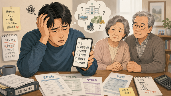 부모님 보험은 모든 보장을 채우는 일이 아니라 가족이 감당하기 어려운 위험을 잘 선별하여 지속 가능한 보험료로 대비하는 일이다. AI 생성 이미지 /Chat GPT
