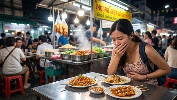 길거리 음식은 식중독의 위험이 항상 도사리고 있으므로 주의해야 한다. AI로 생성한 이미지임 /Gemini&nbsp;