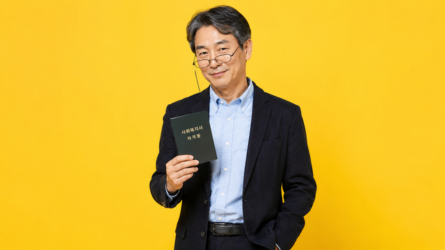 2025년 사회복지사 자격증이 누적 165만8086건 발급됐으나 복지 기관 48.8%는 구인난을 겪고 있다. 청년층의 현장 이탈과 중장년층의 장롱 자격증화를 막기 위해 처우 개선 등 현장 생태계 복원이 필요하다. /챗GPT