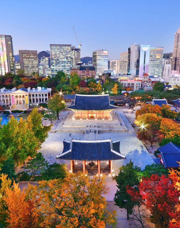 덕수궁, 2023년 단풍절정시기 전국지도 (사진출처=한국관광공사)