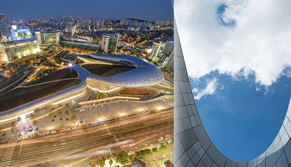 서울여행 동대문디자인플라자 야경 (사진출처=한국관광공사)