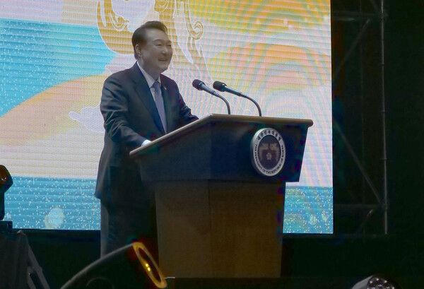 윤석열 대통령, 2023 대백제전 (사진출처=대백제전 홈페이지, 충남도 제공)