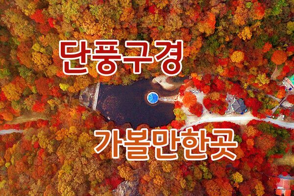 2023년 단풍절정시기 서울근교 드라이브코스 (사진출처=한국관광공사)