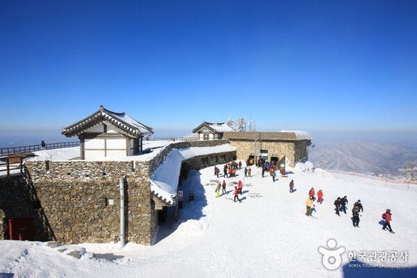 무주 덕유산 눈꽃세상 상고대 추위스케치 (사진출처=한국관광공사)