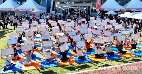 글로벌 영어축제 행사 모습 (사진=전우용 기자)